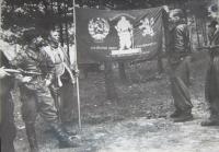 Členové 1. čs. partyzánské brigády Jana Žižky