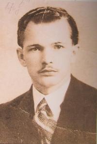 Strýc Petr Gajdošík v roce 1944
