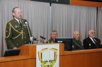 Den válečných veteránů na Univerzitě obrany (Ivan Kutín druhý zprava)