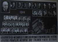 Školní ročník Průmyslové mistrovské školy v Moravské Ostravě ve kterém studoval Miroslav Tomek