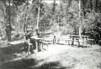 Scout camp in Kondrác pod Blaníkem (1938)