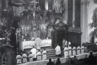 Ivan Kania as a altar boy (1941)