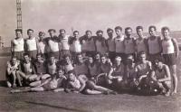 Ivan Kania (lower row, third from the right) (1948)