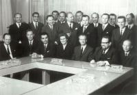 Graduates meeting (Ivan Kania third from the right) (1971)