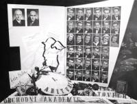Věra - tablo Obchodní akademie 1948