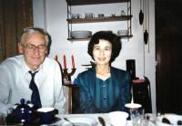 manžel Jiří Fexa s Toshiko Kodama - září 1994