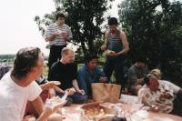 Ivan Landsmann na výletě s přáteli (27. 7. 1998)
