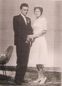 Manželé Hromádkovi v roce 1963