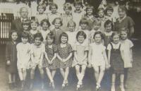 First grade in Liberec, 1933