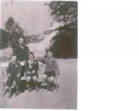 Otto Seidler během internace na mladoboleslavském hradě, 1940-1942