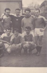 Družstvo házené, cca 1947