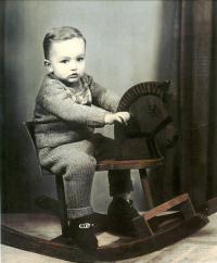 Stanislav Doubek when he was about four years old