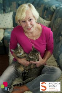 Naďa - předsedkyně Sekce na ochranu koček
