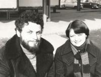 Manželé Irena a Fedor (konec šedesátých let minulého století).