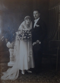 Františka and Josef Böhm, Herbert Böhm's parents
