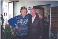 S dávným učitelem Alexou Bokšayem (Pláničkovým nástupcem v brance Slavie)