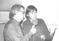 Při vysílání Domina s Markem Ebenem