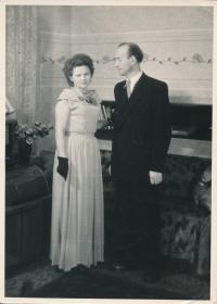 Svatba s Josefem Kepkou, rok 1960