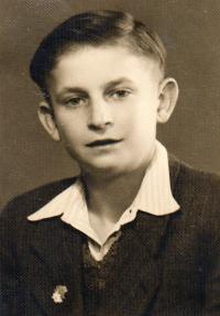 Ladislav Jůna as a child