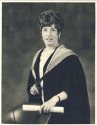 Denise, promoce na univerzitě, 1969