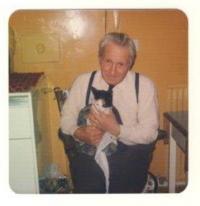 Bob s kočkou, na chalupě, Tain 1979