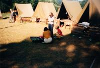 1999 oddíl Triquetrum na táboře