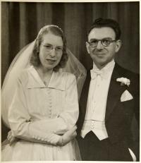 Wedding Day of Barbara´s parents, October 1948