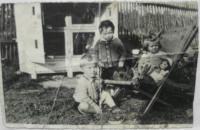 S babičkou, nevlastní matčinou matkou