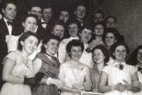 Pěvecký sbor - 1955