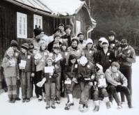 Setkávání rodin na  horách 1975