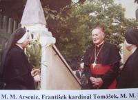 Kardinál Tomášek na Lomci