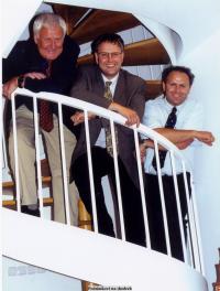 Josef Podzimek se svými syny