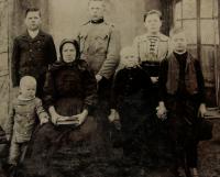 Stefan´s relatives, Hungary, undated