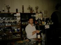 Stefan in his first pub in Horní Oloví in 1980s