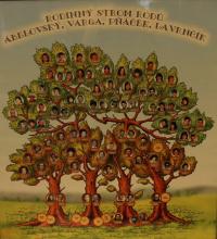 Rodokmen Štefana Pňáčka sestavovaný jím a jeho chotí v průběhu posledních deseti let, Kraslice, 2015