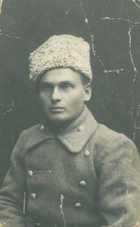 Josef Kverka, Libušin otec, v legiích, Rostov na Donu 1916
