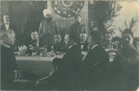 Generál Kolčak vlevo a vrchní komisař legií Radola Gajda vedle něj, Rusko 1917–1918