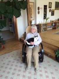 S oblíbenou kočkou