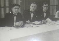 Karel Veselý napravo