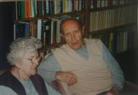 Karel Veselý with his wife