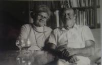 Karel Veselý with his wife