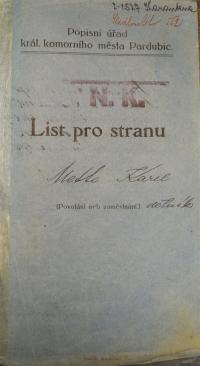 List pro stranu