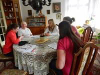 Natáčení s Ludmilaou Sedlákovou