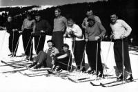 S přáteli na lyžích