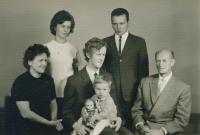 Výboch Petr s rodiči a rodinou sestry