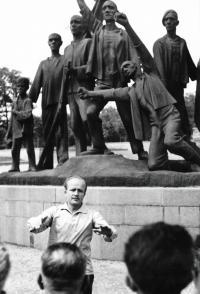 Kasal Jan - zájezd Pražských učitelů, Buchenwald 17.6.1964