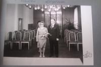 Jozef Regec s druhou manželkou