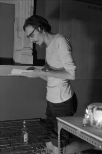 Petr Štembera – Přednáška, 1976, záznam z vystoupení, dobová fotografie