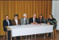 Ervín Najman (třetí zleva) v Salesiánském středisku v Brně
