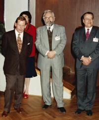 Vladimír Šuman a Václav Havel